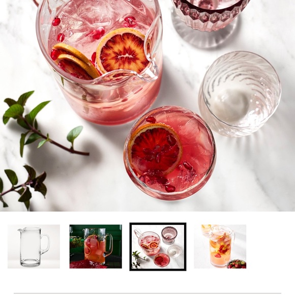 Williams Sonoma Tall Glass Pitcher - Picture 8 of 8